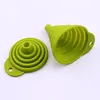 Useful cone shaped silicone funnel, silicone cake baking tools