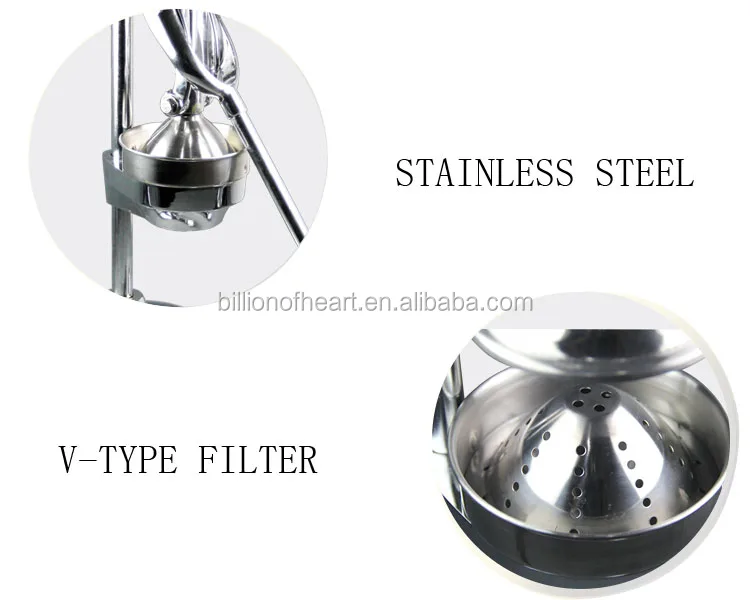 Stainless Steel Manual Hand Pomegranate Juicer Citrus Orange Juicer - Buy Pomegranate Juicer ...