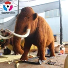 Robotic Life Size Robot SH-RA032 Iceage Exhibition Life Size Animatronic Animated Robotic Mammoth For Sale