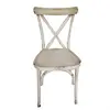 Hot Selling Primitive Wood Chair Wooden Metal Dining Chairs