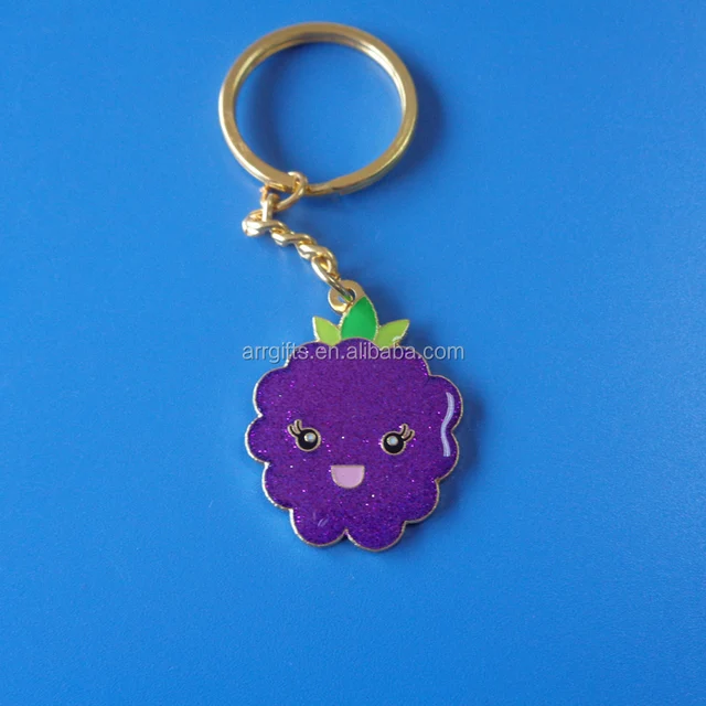 grape shape keychain-source quality grape shape
