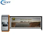 New Automatic Car New Style Automatic Car Park Access Control System Barrier Advertising On Gate