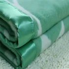 2018 new arrival Bedding or home textiles 100% natural silk plain woven blanket