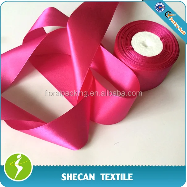 gift packing red satin ribbon