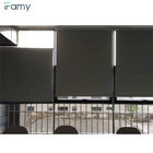 Blackout window shades blinds office manual roller blinds