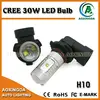 Car CREE 30W 50W 60W 80W LED bulb H8 H9 H10 H11 led foglight