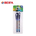 Beifa New Creative Monster Series Magic LED UV Light Dual Tip Secret ink Pen, Invisible Ink Pen, SPY Pen