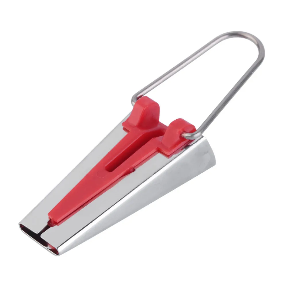 2016 new High quality 1Pc Fabric Clover Bias Tape Maker Binding Tool 25mm Set Machine Tool Sewing Quilting hot selling blue