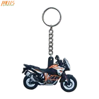 Wholesale Promotional Custom Made Keychain Soft 3D Rubber PVC Key Chain