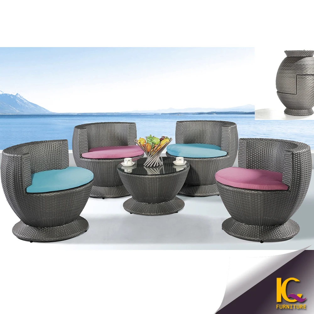 Nieuwe levensstijl villa tuin leisure sofa set goedkope outdoor ...