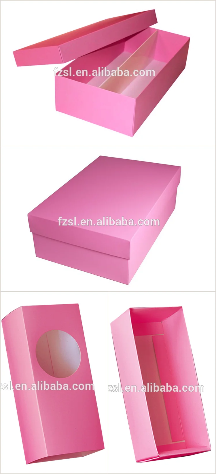 gift custom paper box with lids tuck top craft bakery