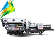 Mobile double roll crusher, double roller crusher price