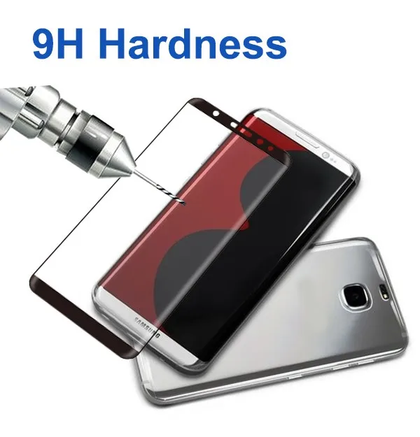 2017 Hot Selling Hydrophobic Full Body Screen Protector For Samsung Galaxy S8 Plus, S8 Glass Screen