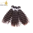 Top quality great feedback hot selling hairstyles human hair wholesale price indian deep curly hair