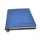 Custom log note book printed hardcover notebook with ribbon bookmarks