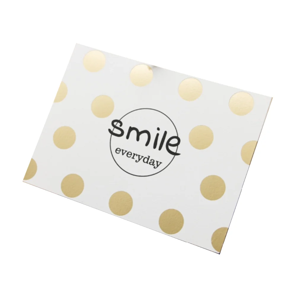 printing gold foil greeting happy birthday cards thank you cards