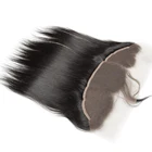 Wholesale Price Top Grade Human Hair Frontal Straight/Body Wave 13x4 HD Swiss Lace Frontal