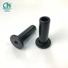 black anode cutting carbon fiber aluminum cnc machining parts