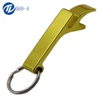 Personalized Logo Aluminum Metal Keyring Bottle Opener wholesale