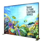 best price advertising portable fabric banner 56mm EZ tube lightbox