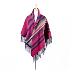 Women Knitted Tassel Cotton Long Shawl Scarf