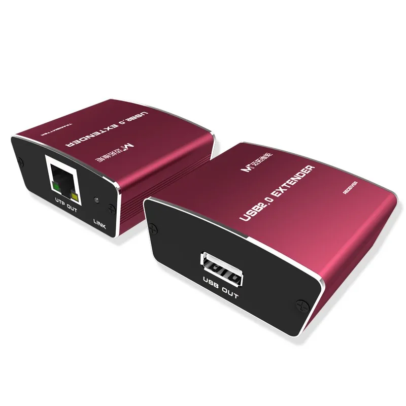 高速480 メートル/秒100 usb 2.0 エクステンダー rj45以上シングル cat5e/6用usb カメラ プリンタ keyborad マウス 延長仕入れ・メーカー・工場