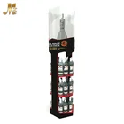 WSF277 floor standing wood material liquor bottle display rack