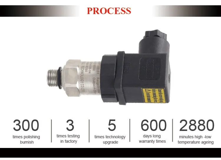 gas and liquid pressure sensor