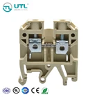 UTL Screw Plastic Electrical Connection Din Rail Terminal Block