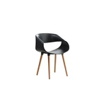 Wholesale Furniture Modern Armrest Plastic Dining Chair Design