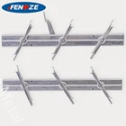 High quality 42mm 6inch silver aluminum door window louvre shutters