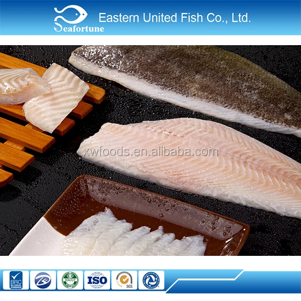 hot sale export frozen arrow tooth flounder fish