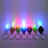 Factory wholesale 7/color LED Keychain ,Custom Logo torch llaveros, Mini UV keyring , Cheap promotional giveaways