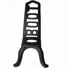 Cast iron home decoration hollow BOOT letters off the shoe