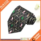 2014 Silk woven cartoon musical christmas ties