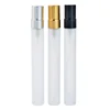 Wholesale 10ml thin clear frosted travel portable empty perfume refill glass spray perfume bottle
