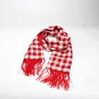 Cheap Scarf Cheap Price Custom Digital Printed Twill Polyester Scarf with Tassels