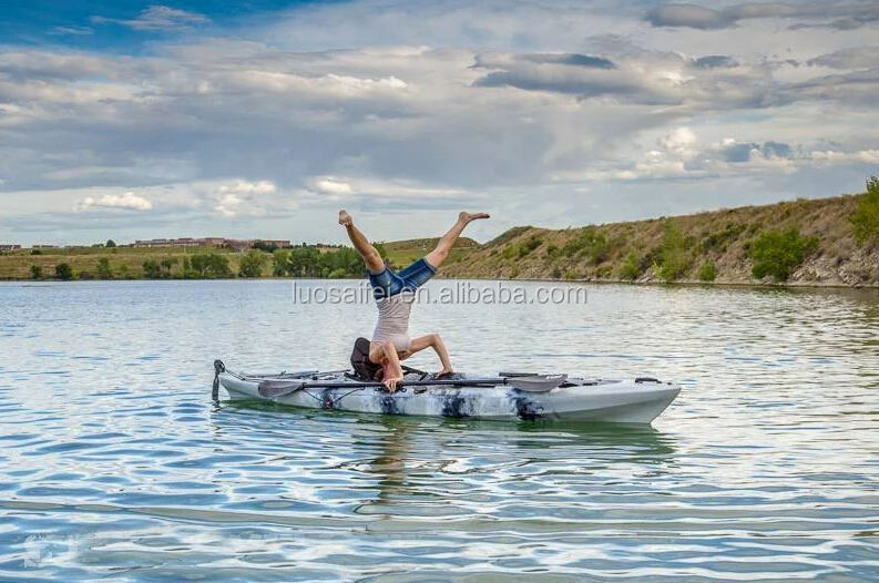 13ft wholesale plastic fishing canoe kayak, View kayak fishing, LSF Product Details from Cixi