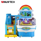 Shopping mall coin operated children video game machine