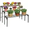 Home Decorative3 Tier Decorative Black Metal Plant Stand/Planter Holder/Multi Planter Flower Pot Racks