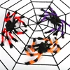 Wholesale 3D prank tricks scary toys halloween props promotional wall climbing window walkers prank plastic spider toy