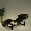 Modern leather replica Le Corbusier LC4 leisure chaise lounge