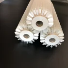 WY Customized Professional Industrial Brush for washing machine rotating clean transparent nylon brush roller