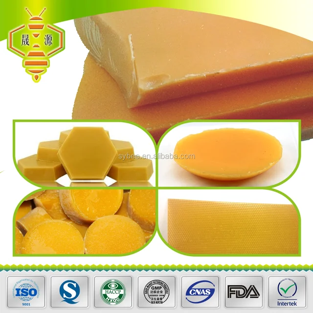 china yellow beeswax