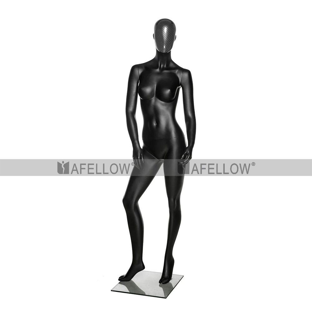 Adjustable Face Full Body Female Mannequins Gold Mannequins Female