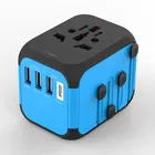 Newest travel promotion gift 2019 corporate custom gift Type C travel adapter