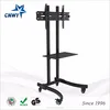 TV Trolley Floor Stand with Mounting Bracket with 15 degree Tilt