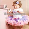 Fashion Pink Trim Nylon Petti skirt for girls,light purple baby Toddler Pettiskirt