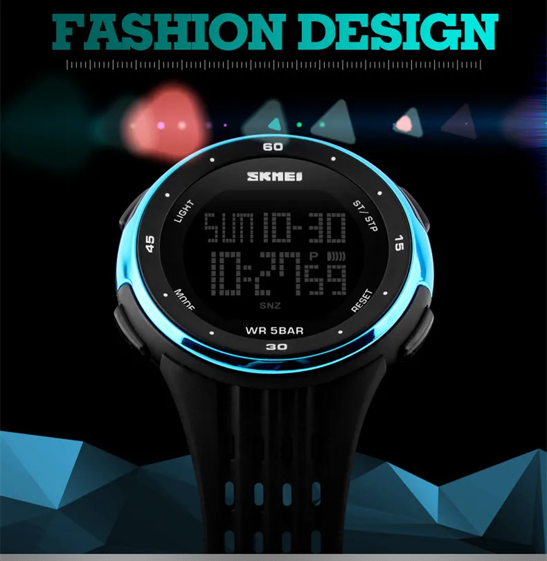 SKMEI 1219 Famous Watches Bulk Digital Cheapest Outdoor Sport Watches