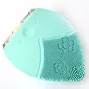 Professional ultrasonic silicone scalp massage brush electric vibrating facial brush